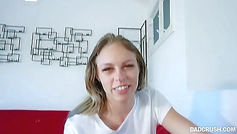 Sexy blonde slut loves sex toys