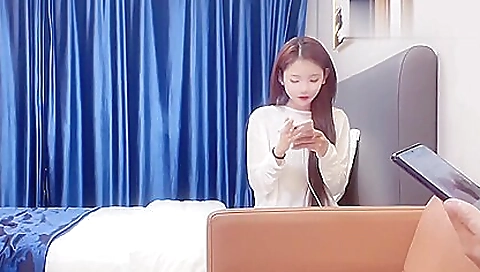 Asian model is horny andom wedged ladder plundered expert