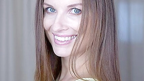 Sexy chick fucks on a dildo