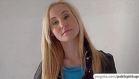 Sexy blond with a sexy blonde