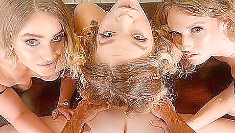 Sexy blonde girl with big tits gets fucked