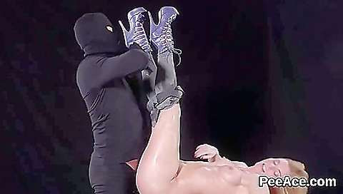 Smoking hot and sexy fucking in the kitchen